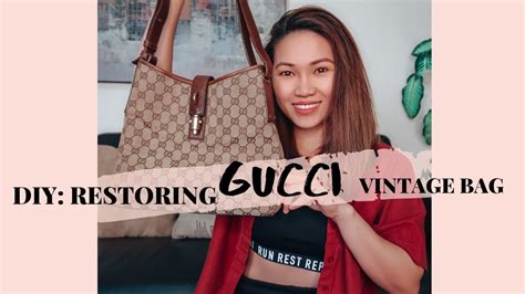 gucci ring cleaning|how to clean Gucci purses.